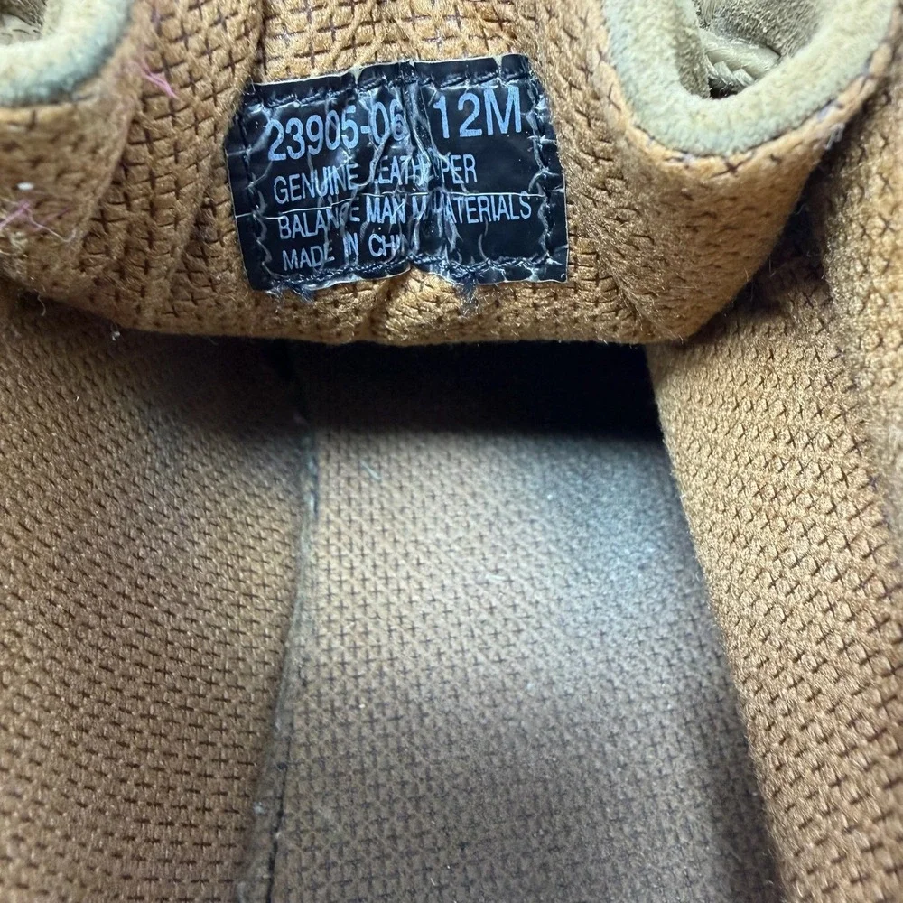 Stacy Adams SAO Moc Toe Chukka Boots Men's 12M Tan Suede Lug Sole Lace Up